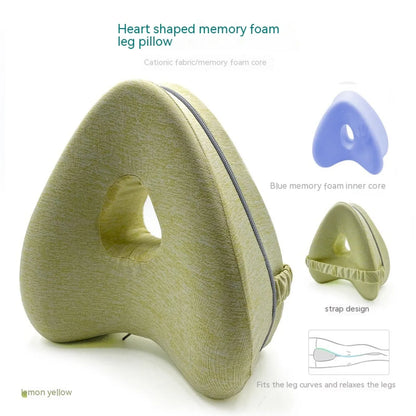 Style Loft Collection Heart-Shaped Memory Foam Leg Pillow