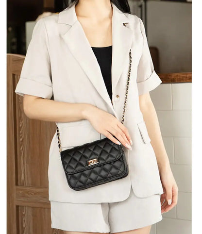 Style Loft Collection Quilted Elegance Crossbody