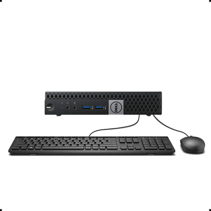 Style Loft Collection x DELL Optiplex 7040 Micro Form Factor Desktop Intel Core i5 6500T 16 GB RAM DDR4 1 TB SSD WiFi Bluetooth Keyboard & Mouse HDMI Windows 10 Pro (Renewed)