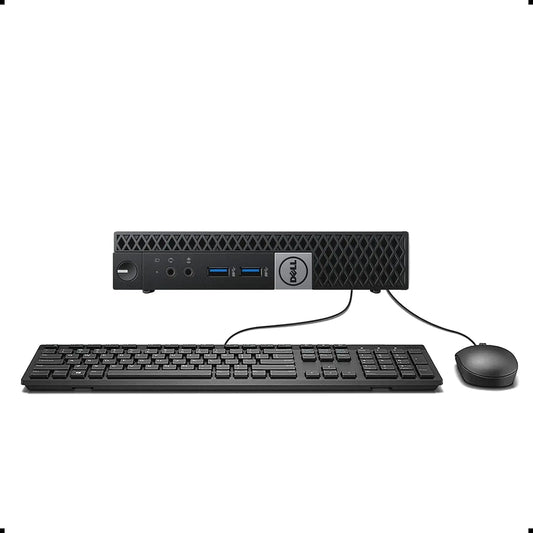 Style Loft Collection x DELL Optiplex 7040 Micro Form Factor Desktop Intel Core i5 6500T 16 GB RAM DDR4 1 TB SSD WiFi Bluetooth Keyboard & Mouse HDMI Windows 10 Pro (Renewed)