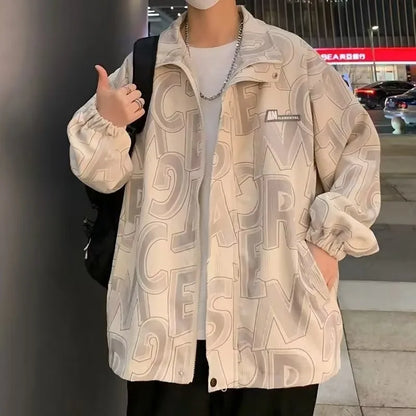 Style Loft Collection Sinai Corduroy Letter Print Jacket