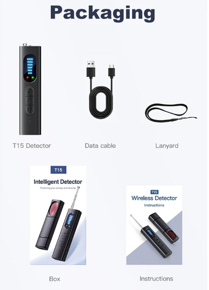 Style Loft Collection SecureStyle Hidden Camera and Audio Recorder Detector