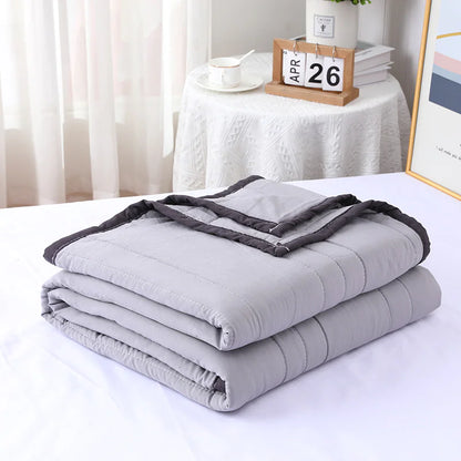 Style Loft Collection Heat-Releasing Breathable Washed Cotton Blanket
