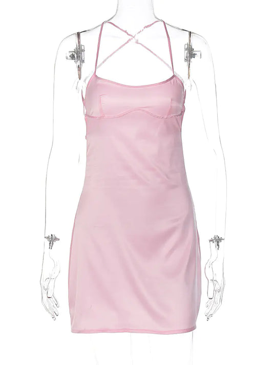 Style Loft Collection From Bed to Brunch And Back to Bed Solid Color Strap Dress