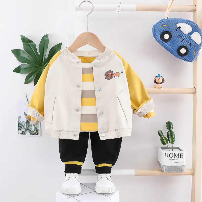 Style Loft Collection BabyStyle Cleo de Luxe Long Sleeve 3-Piece Outfit Set
