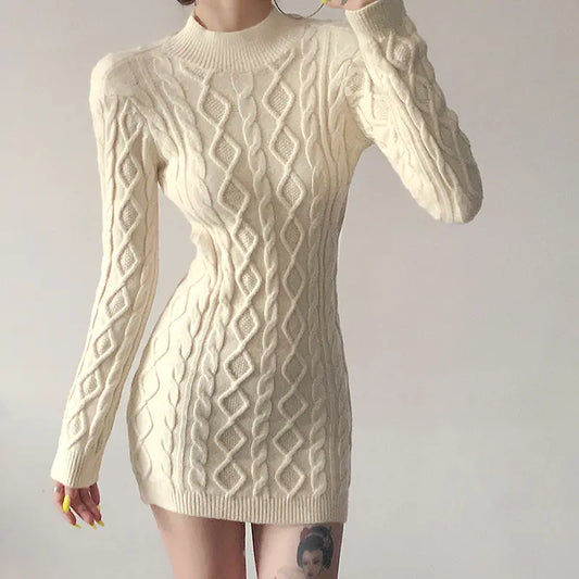Style Loft Collection Kimye Long Sleeve Knit Dress