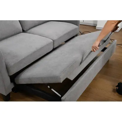 Style Loft Collection Slate 3-in-1 Convertible Queen Sofa Bed