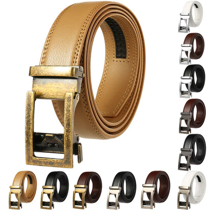 Style Loft Collection 1853 Ranch Genuine Leather Automatic Buckle Belt