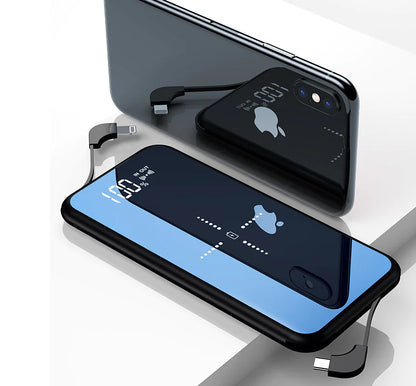Style Loft Collection CyberStyle Mirrored Wireless Charging Power Bank