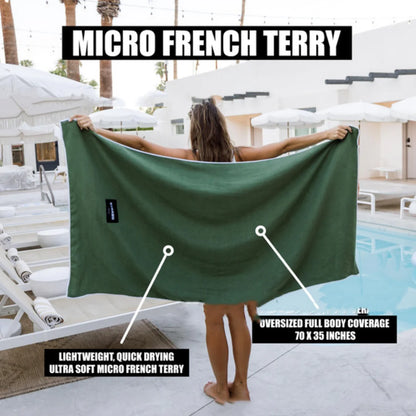 Style Loft Collection OutdoorStyle Oversized Magnetic Beach and Bath Towel