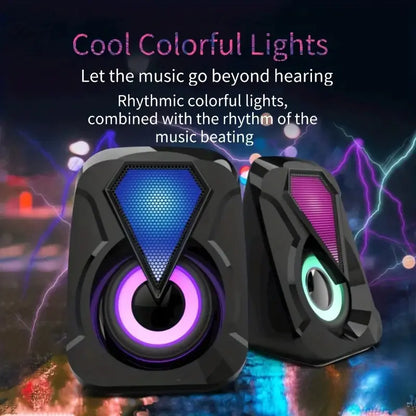 Style Loft Collection StyleTech BassPlus Compact USB Speakers