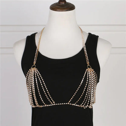 Style Loft Collection Rhinestone Bikini Body Chain Jewelry