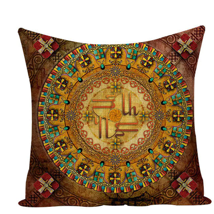 Style Loft Collection Cotton Mandala Meditating Pillow Cover