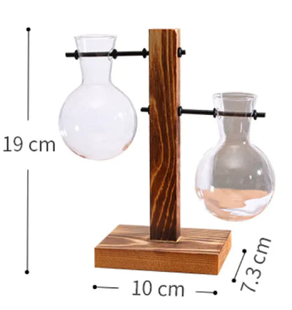 Style Loft Collection Iron & Glass Vase