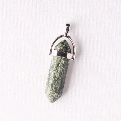 Style Loft Collection Natural Stone Crystal Agate Pendant