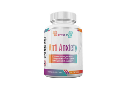 Style Loft Collection Anti-Anxiety Supplement for Stress Reduction, Cortisol Levels, Relaxation, and Mood Balance
