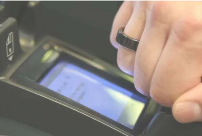 Style Loft Collection CyberStyle Stainless Steel Near Field Communication (NFC) Smart Ring