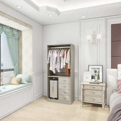 Style Loft Collection 4 Drawer Walk-in Closet Organizer System