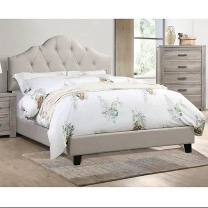 Style Loft Collection Queen Size Adjustable Headboard and Bedframe