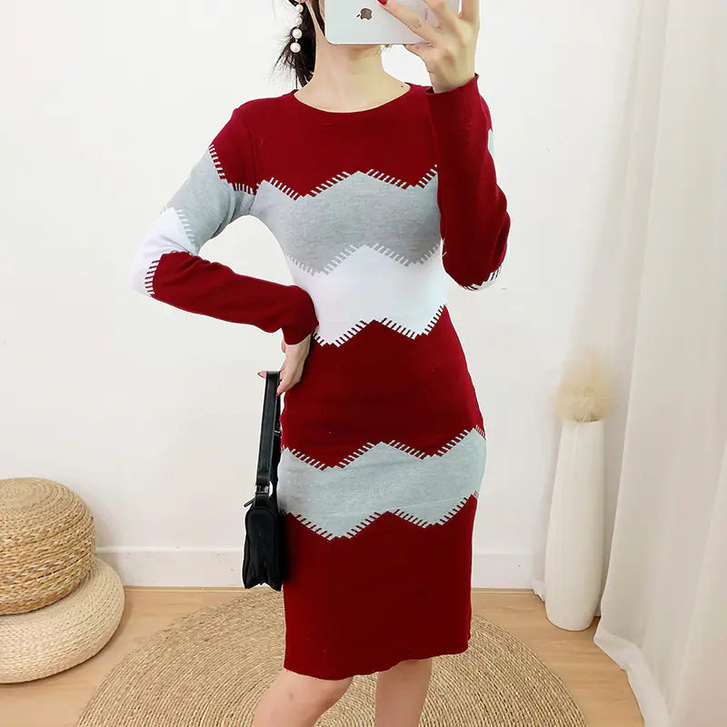 Style Loft Collection Not Working Remotely Today Knitted Sweater Dress