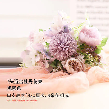 Style Loft Collection Peony Flower Bouquet