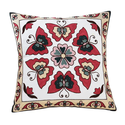 Style Loft Collection Embroidered Floral Pillow Covers