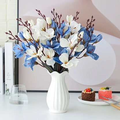 Style Loft Collection Silk Magnolia Flower Bouquet