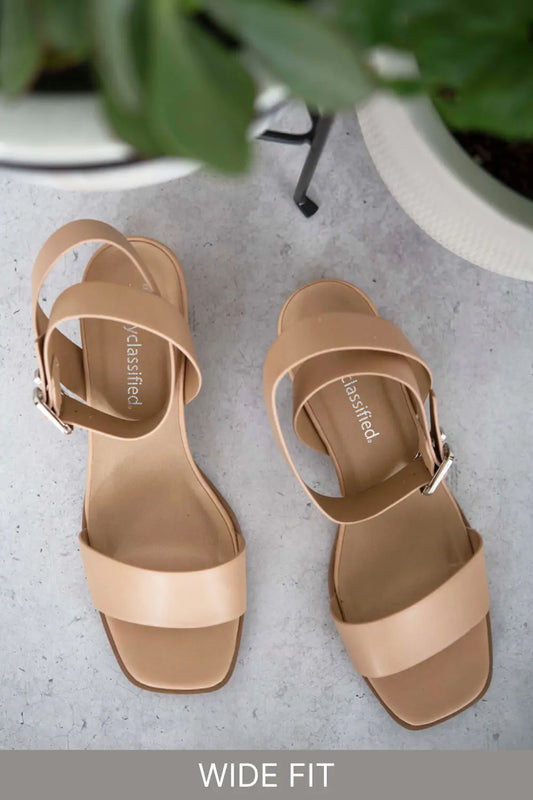 Style Loft Collection Keep It On The Low Block Heel Sandals