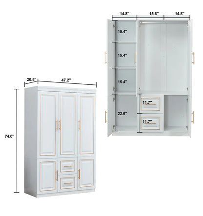 Style Loft Collection Armoire Wardrobe
