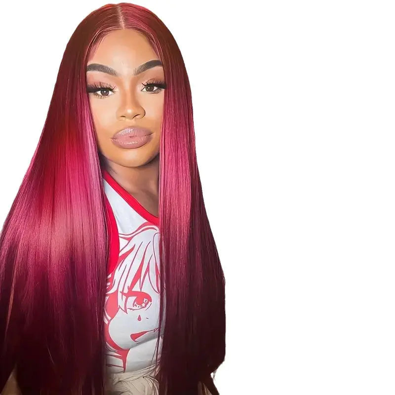 Style Loft Collection Napa Valley Wine Red Natural Wig