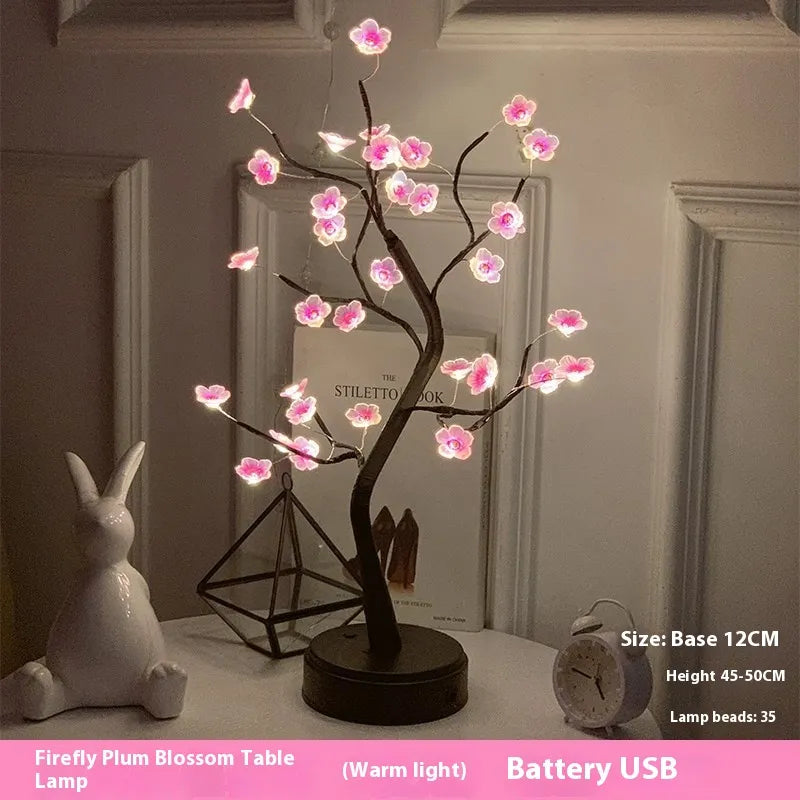 Style Loft Collection RoomStyle Divinity Bloom and Blossoms Night Lamp