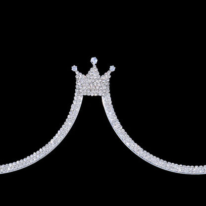 Style Loft Collection Crystal Crown Bikini Chain