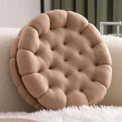 Style Loft Collection Plush Biscuit Cushions