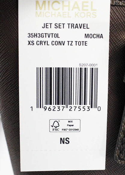 Style Loft Collection x Michael Kors XS Mocha Carryall Tote Convertible Bag