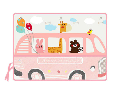 Style Loft Collection Car Sunshade with Storage Pocket and Suction Cups