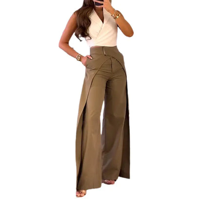 Style Loft Collection Swathe Sleeveless Top and Pants Set