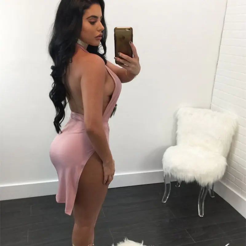 Style Loft Collection Blow My Back Out Dress