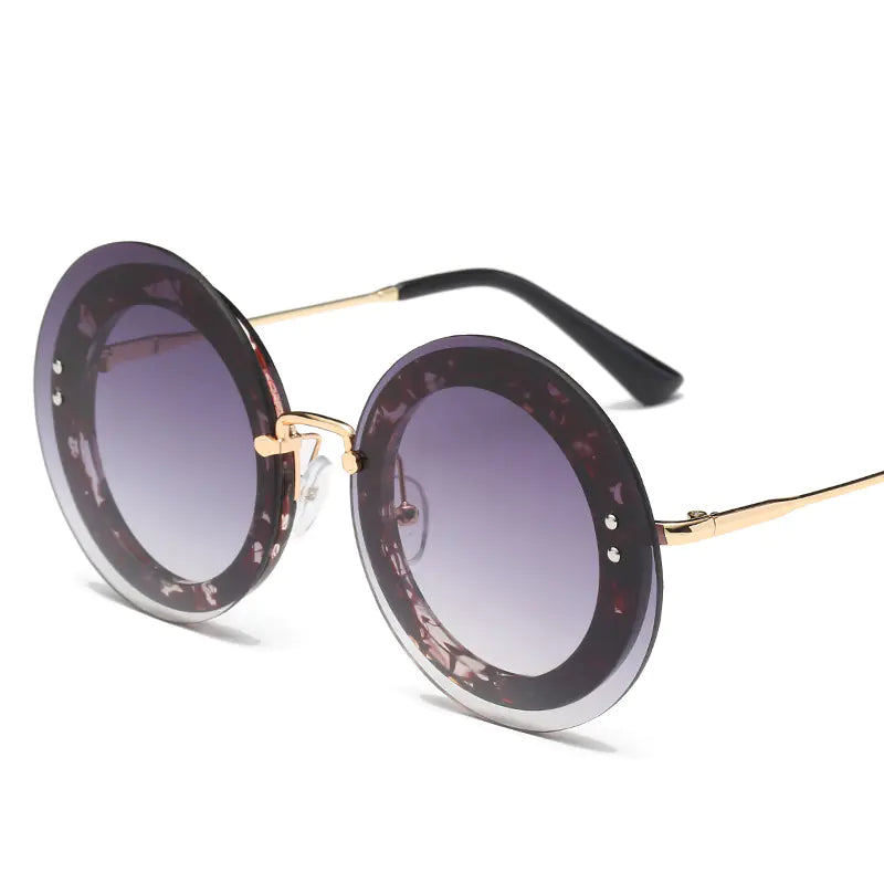 Style Loft Collection Eberstein Round Frame Sunglasses