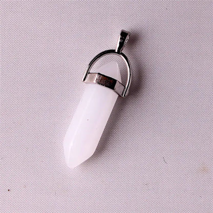 Style Loft Collection Natural Stone Crystal Agate Pendant