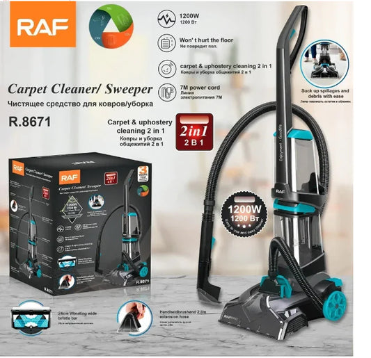 Style Loft Collection Supreme Clean Suction Machine Vacuum Carpet and Floor Cleaner