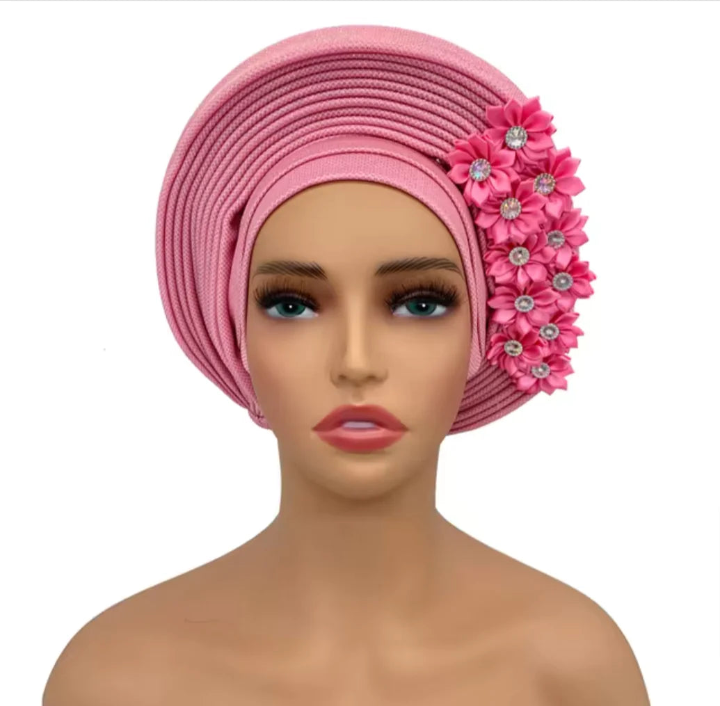 Style Loft Collection Elegant Floral African Turbans
