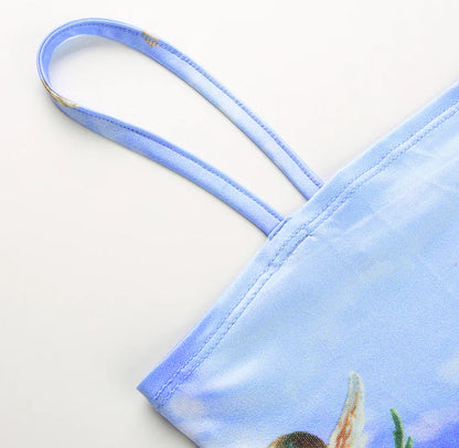 Style Loft Collection Rose Angels Cropped Tank Top