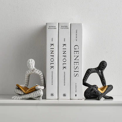 Style Loft Collection Reading Is Fundamental Book End Figurines