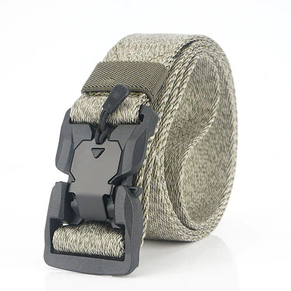 Style Loft Collection StarPatch Magnetic Buckle Nylon Belt