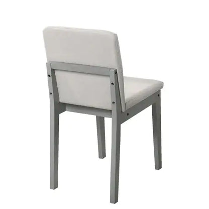 Style Loft Collection Grey 5pc Dining Room Set