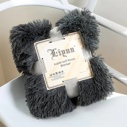 Style Loft Collection Super Soft Coral Fleece Cozying Blanket