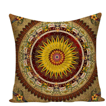 Style Loft Collection Cotton Mandala Meditating Pillow Cover