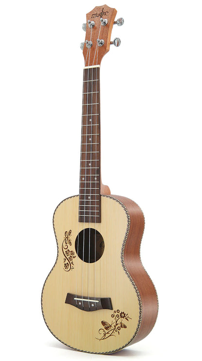 Style Loft Collection SoundLoft 26-Inch Cherry Blossom Ukulele