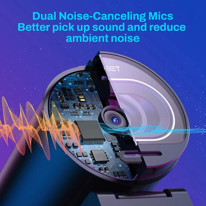 Style Loft Collection StyleTech 4K Ultra-High-Def StreamPro Webcam