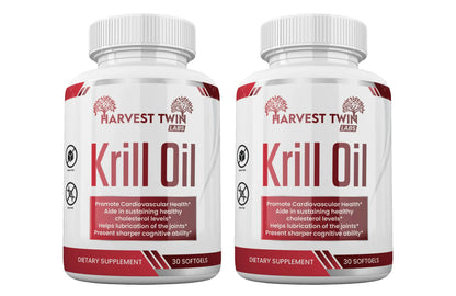 Style Loft Collection Krill Oil for Heart, Lungs, Cholesterol, Joints, and Brain
